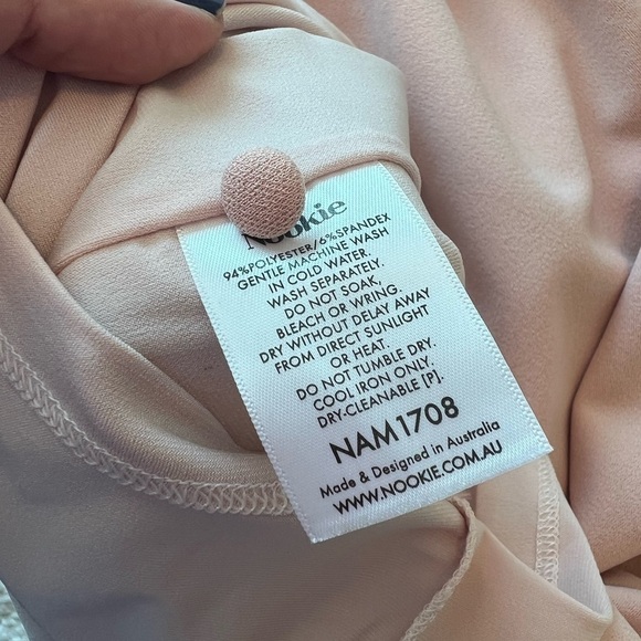 Nookie Hollywood Midi Dress In Blush - Picture 15 of 15